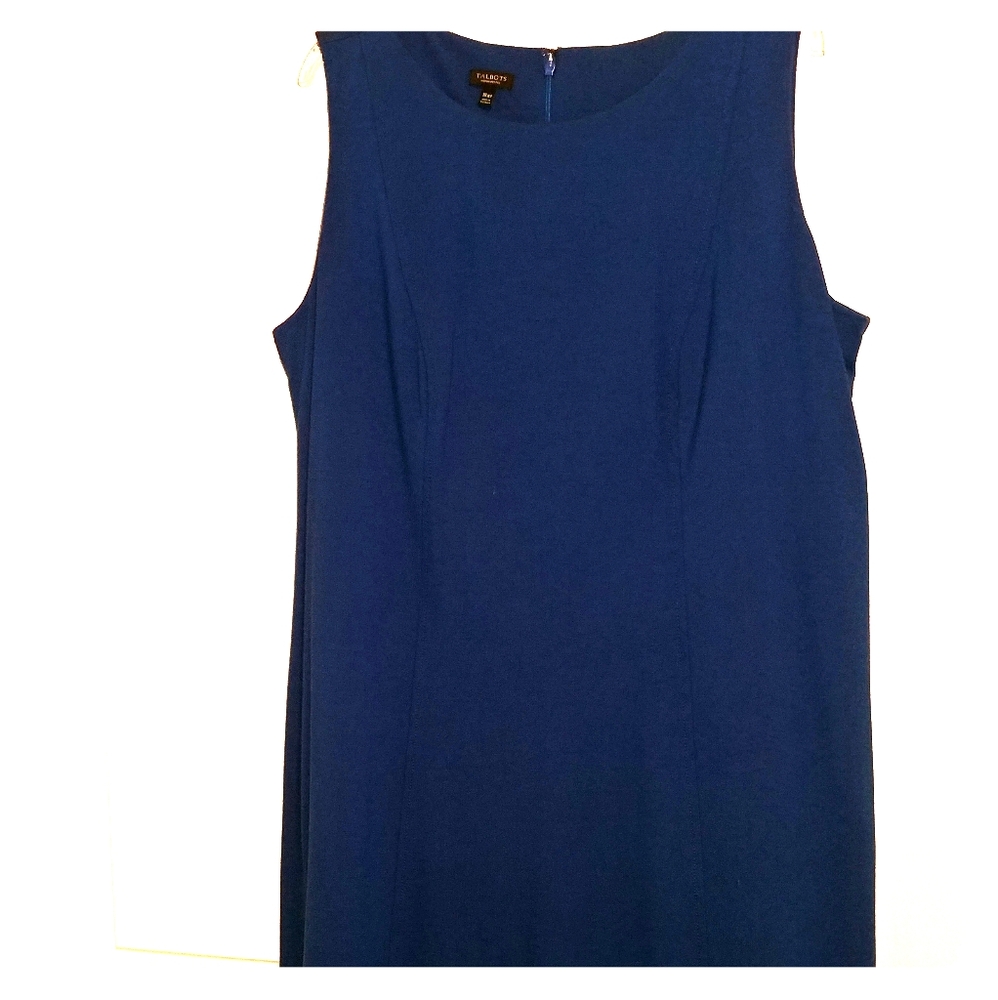 Talbot's bright blue dress, 18WP, Women's Petite